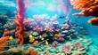 Live Wallpaper für Computer - Bunte Fische schwimmen zwischen Korallen 4.