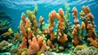 Live Wallpaper für Computer - Bunte Fische schwimmen zwischen Korallen 7.