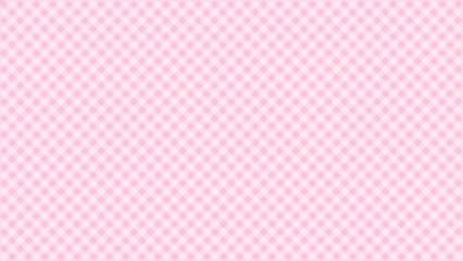 Sticker - Diagonal white plaid texture in the pink background	