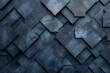Dark blue wallpaper with a square pattern, ideal for corporate marketing materials, website backgrounds, or sophisticated interior design projects.