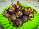 fresh mianggis fruits in the plate