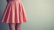 skirt on white background