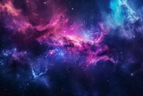 Fototapeta Kosmos - Colorful galaxy