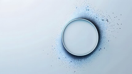 Wall Mural - abstract circle background