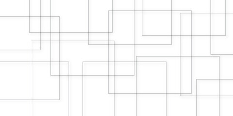 Poster - Abstract seamless random geometric black, white square lines pattern on a transparent background design. abstract background with luxury geometric random chaotic lines. squares and triangle line.