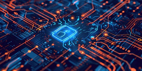 Poster - Images could illustrate authentication processes, secure logins, or access control systems
