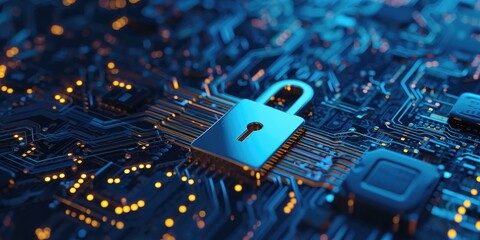 Poster - Images could illustrate authentication processes, secure logins, or access control systems
