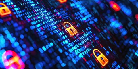 Poster - Images could illustrate authentication processes, secure logins, or access control systems