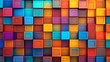 colorful windows flat texture