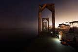 Fototapeta  - dock at night