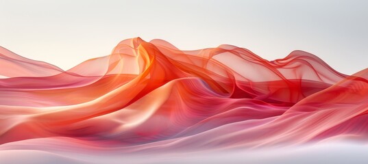 Poster - Vibrant abstract design background in orange tones for creative projects and artistic concepts