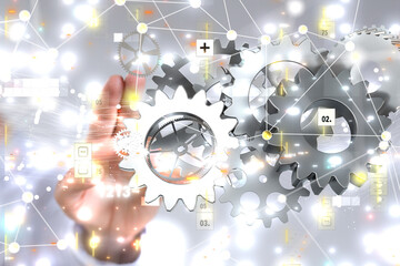Poster - Engineering And Design Image gears.