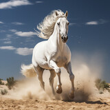 Fototapeta Konie - running horse