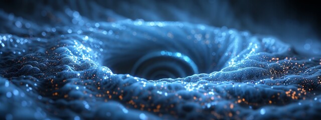 Wall Mural - teleporting through a quasar to a new universe