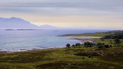 Canvas Print - Edoeyfjord, Aure municipality, Norway