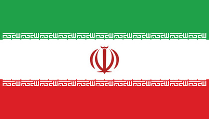 Wall Mural - National Flag of Iran, Iran sign, Iran Flag