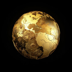 gold planet earth