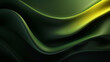 © drixe - Abstract green and yellow wavy background. Green, yellow or orange colors, Space for text or image