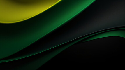 Wall Mural - Abstract green and black background. Green, yellow or orange colors, Space for text or image