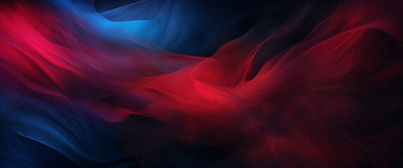 Wall Mural - Abstract background of red, blue and black colors with copy space