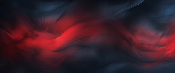 Wall Mural - Abstract background with red and black waves. Red, blue and black colors, Space for text or image