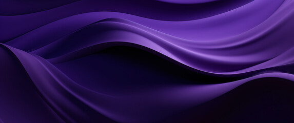 Wall Mural - Abstract violet background with smooth lines and waves. Violet, purple and pink colors, Space for text or image