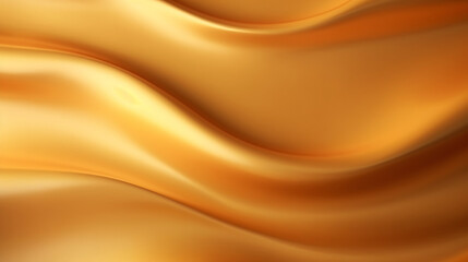 Wall Mural - Golden satin background with some smooth lines in it. Golden, rich colors, Space for text or image