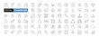 © Bilal - Set of 80 Teamwork line icons set. Teamwork outline icons with editable stroke collection. Includes Team, Cooperation, Vision, Motivation, Success, and More.