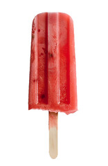 Wall Mural - Watermelon Popsicle on transparent background, png