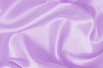 Wall Mural - Light purple fabric texture background, detail of silk or linen pattern.