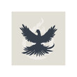 Eagle icon vector - illustration