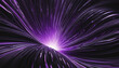 dark matter in black and violet abstract colorful shape, 3d render style, isolated on a transparent background