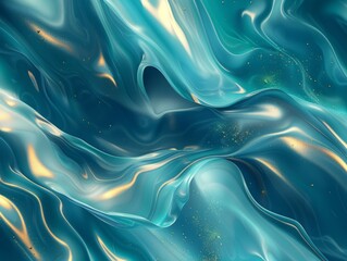 Poster - FULL HD 8K 3D ABSTRACT FLUID BACKGROUND