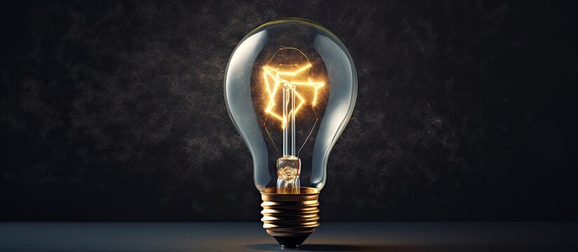 Illuminate Your Ideas with a Glowing Light Bulb Brightening the Path to Creativity