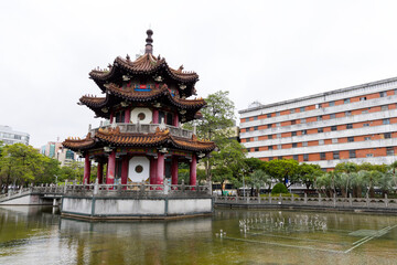 Wall Mural - 228 Peace Memorial Park in Taipei city