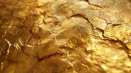 Poster - Golden rough surface