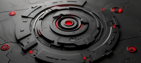 Poster - Futuristic abstract background design with a modern touch and technological elements