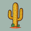 © everythingin - saguaro cactus plant icon vector