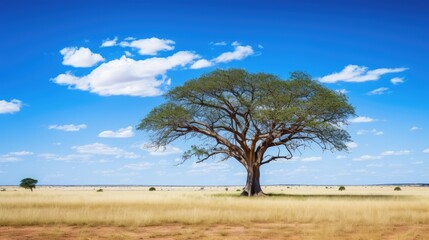 tree on a field