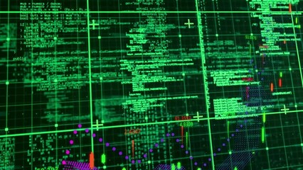 Poster - Animation of financial data processing over grid