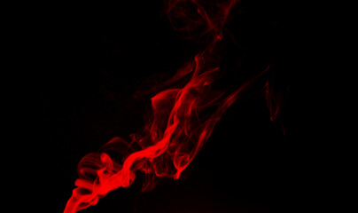 Wall Mural - Red smoke