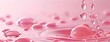 drops pink serum cream and lotion drop into skin cells for uv protection ultraviolet shield 