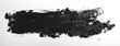 photo of wet dark lino ink remain black linocutting paint roller texture isolated on white paper 