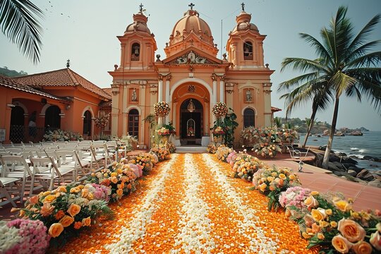 Goan Catholic coastal celebrations Highlight the coastal celebrations that are part of Goan Catholic weddings