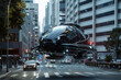 Quantum and hovering vehicles utilizing magnetic and holographic technology for innovative urban commuting