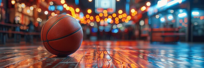 Poster - Blurred sport abstract background for advertising with copy space for text placement