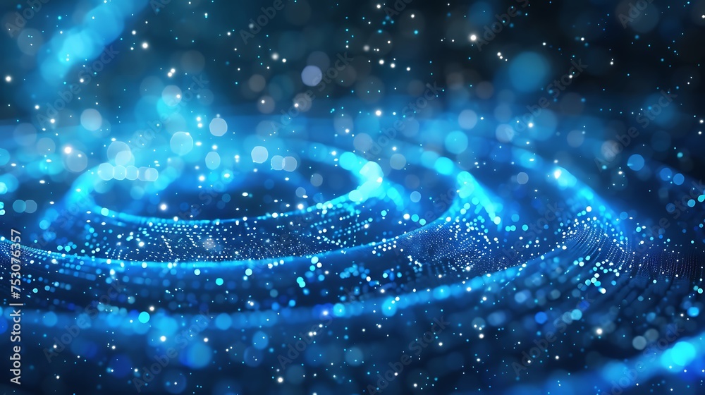 circles of blue shining dabs Organization Data Rot Advanced background ...
