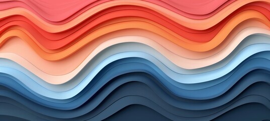 Poster - Vibrant dark rainbow abstract 3d background with colorful hues and modern artistic design concept