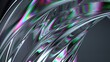 © SJYG - Crystal and Glass Chrome Refraction and Reflection Clear Refreshing Elegant and Modern 3D Rendering Abstract Background