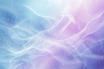 Wall Mural - Grainy gradient background blue purple white abstract wave backdrop light banner pastel color gradient, noise texture